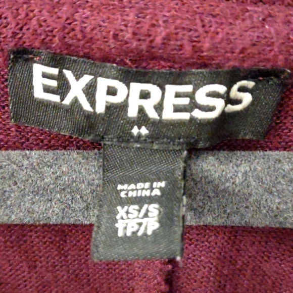 SET OF 2 Express Soft Plush Cowl Neck Longline Tunic Sweaters Size S - Picture 6 of 12